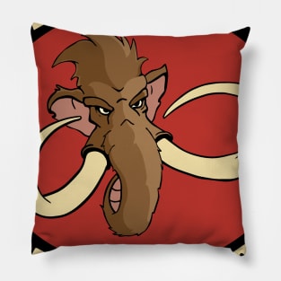 Woolly Mammoth Pun Mammoth Attitude Graphic Pillow
