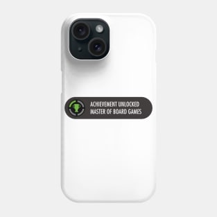 Achievement Unlocked Master of Boards Games Phone Case