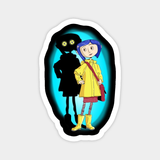 Sweet Coraline Magnet by ArtbyMyz