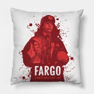 Fargo alternative movie poster Pillow