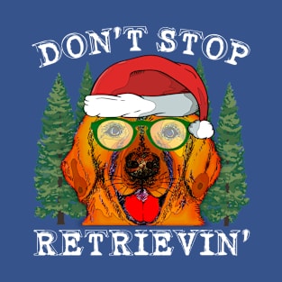 Golden Retriever Christmas T-Shirt