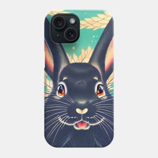 Fluffy Bunny Love A Heartwarming Tale of an American Fuzzy Lop Phone Case