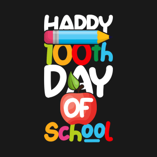 100 Days of School Teacher Student T-Shirt