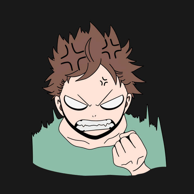 Angry Anime Boy by HEXIZ