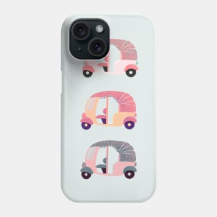 Hippie rickshaws Phone Case