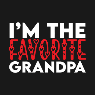 Funny Favorite Grandpa Birthday Gift idea T-Shirt