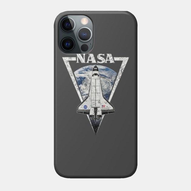 Nasa Edeavour Triangular Insignia - Nasa - Phone Case