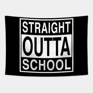 Straight Outta School Tapestry