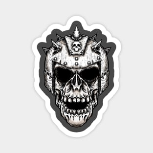 Fantasy Football Skeleton White 1 Magnet