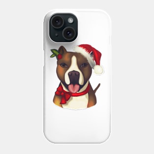 Cute Staffordshire Bull Terrier Drawing Phone Case