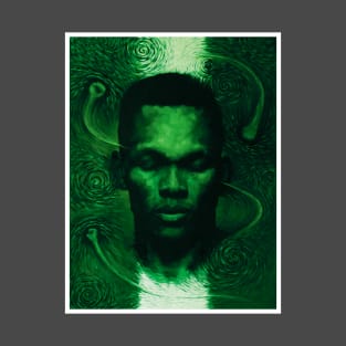 Israel Adesanya The Last Stylebender – Original oil painting T-Shirt