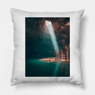 Underground Castle Pillow