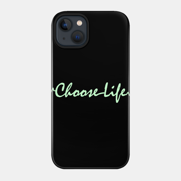 Christian Pro Life Gift Anti Abortion Choose Life Print - Christian - Phone Case