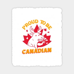 Proud to be Canadian! Magnet