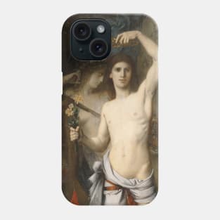 The Young Man And Death by Gustave Moreau Phone Case