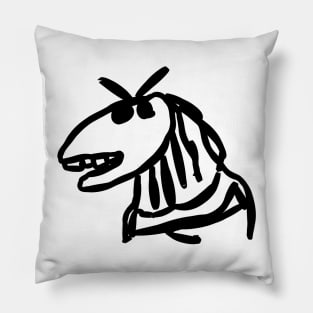 Horse face Pillow