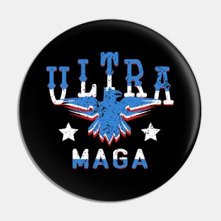 ultra maga eagle funny quote Pin