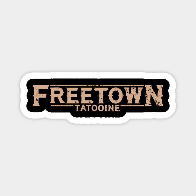 Freetown,  Tattooine Magnet by Vault Emporium