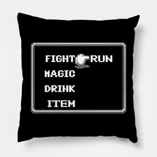 Final Fantasy Menu - Run! Pillow