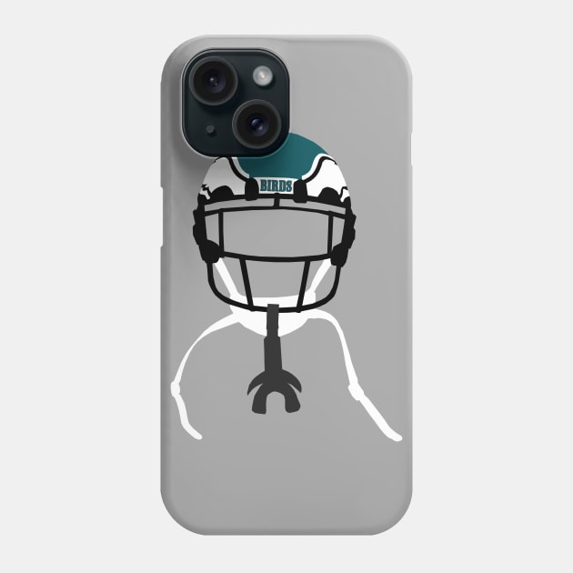 Birds Helmet Phone Case by Center City Threads