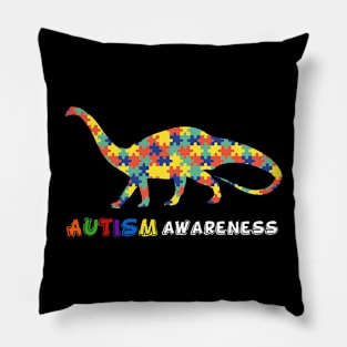 Dinosaur Puzzle Pillow