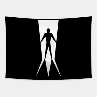 Shadowman Silhouette Tapestry