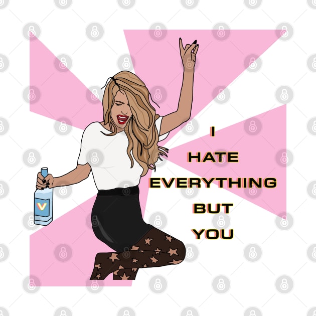 I hate everything but you by By Diane Maclaine