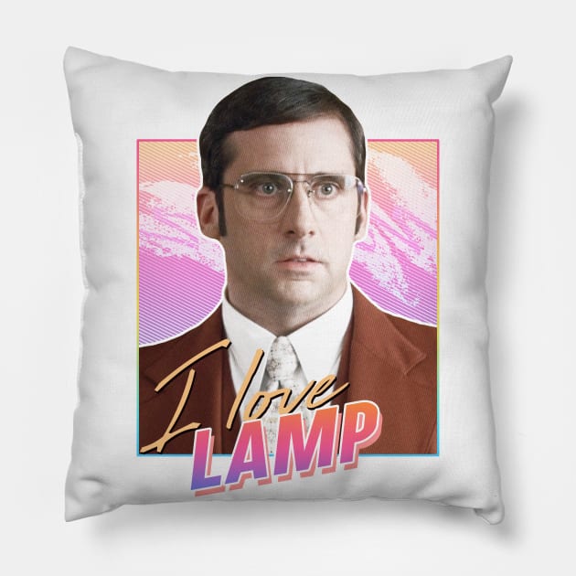 I love lamp - Anchorman Pillow by PiedPiper
