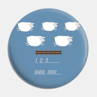 Counting Sheep Fall Asleep 123 Pin