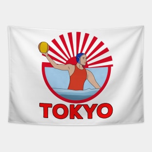 Water Polo 2020 2021 Tokyo Tapestry