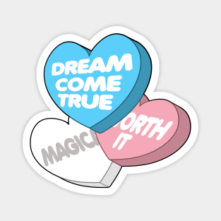 Trans Convo Hearts Magnet