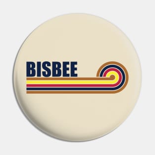 Bisbee Arizona horizontal sunset Pin