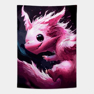 Cute pink dragon Tapestry