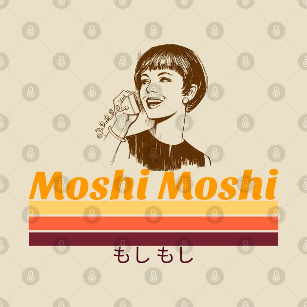 Anime phrase moshi moshi by inkonfiremx