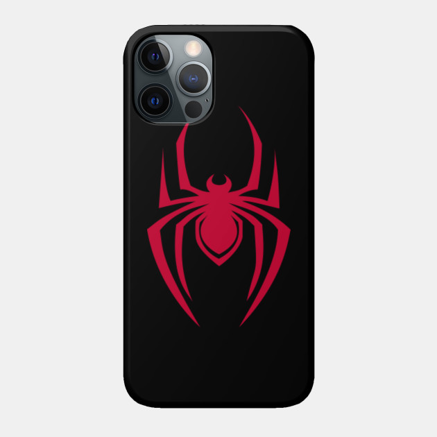 Spider Emblem - Miles Morales - Phone Case