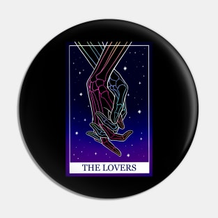 Modern Tarot card The Lovers Pin