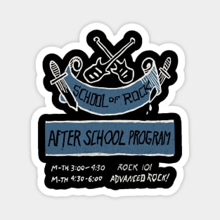 School of Rock After School Sign Magnet