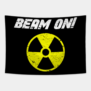 Beam On! Radiation Therapy Cancer Fighter Tapestry