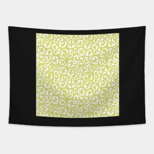 MATISSE CORALS WHITE AND LIME Tapestry