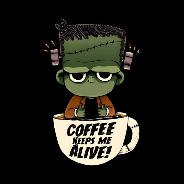 Coffee Keeps Me Alive by spookycat