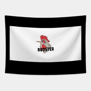 Rooster logo Tapestry