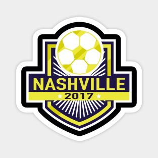 Nashville Soccer Magnet