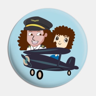 Pilot mom Pin