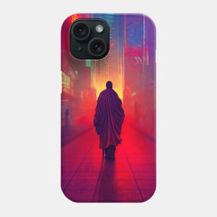 Cyberpunk monk Phone Case