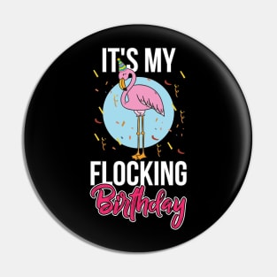 Flamingo Birthday Gift Pin