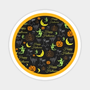 Halloween Full Moon Series Magnet