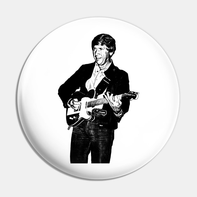 Buck Owens Retro Pin by tykler