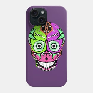 skull o mania mandala ecopop Phone Case