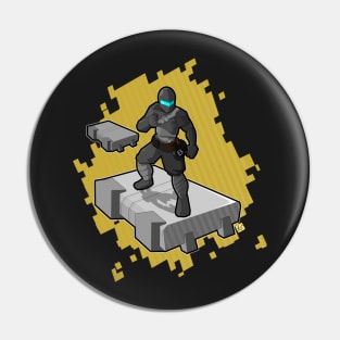 He is a Ninja AND a commando Pin