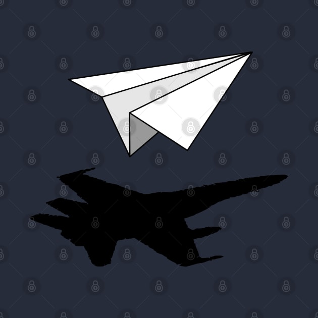 Aeronautical Engineer Paper Airplane by BraaiNinja